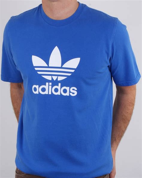 blaues adidas t shirt herren|blaue T.